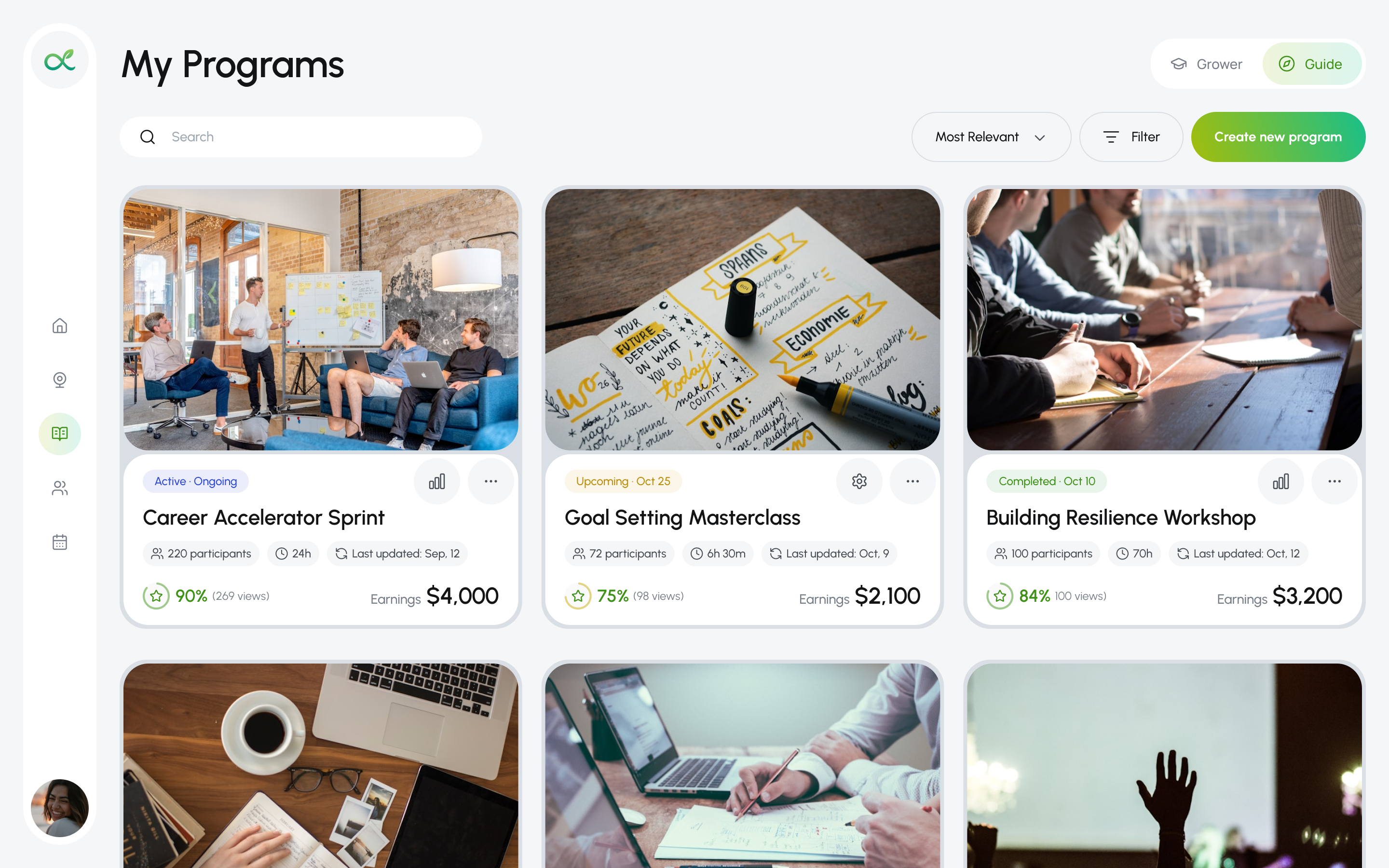 Guide live & engage